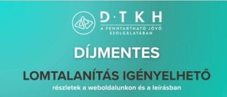 Lomtalanítási tájékoztató