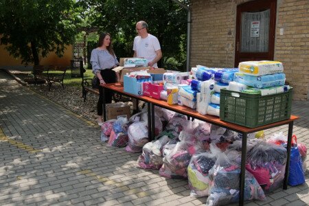 60 ukrajnai családot segítettek májusban a mórahalmiak