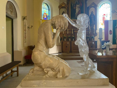 A mórahalmi templomban látható a megbocsátás gyönyörű ábrázolása