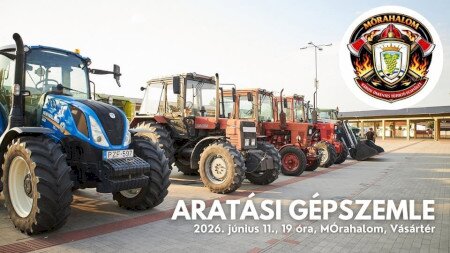 Aratási gépszemle Mórahalmon
