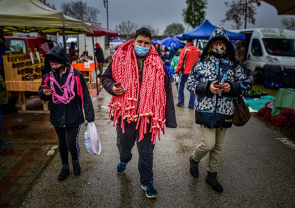 Az eső ellenére sokan látogattak el a mórahalmi vásárba