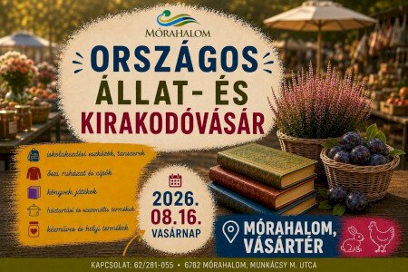 Az utolsó nyári vásár Mórahalmon!