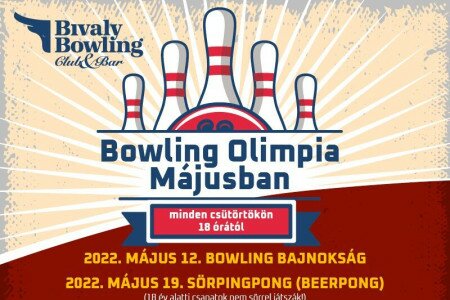 Bowling Olimpia májusban!
