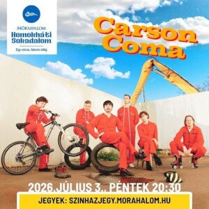 Carson Coma élőben Mórahalmon!