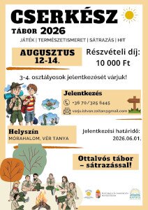 Cserkész tábor 2026.