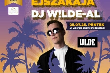 Csobbanj velünk és DJ Wilde-dal a Strandok Éjszakáján!