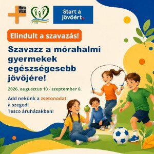 Egyetlen zseton kevésnek tűnhet – a mórahalmi gyermekeknek mégis sokat jelenthet.