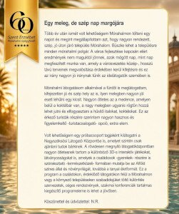 Egy meleg, de szép nap margójára - vendégvélemény a mórahalmi gyógyfürdőről
