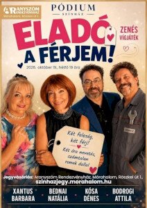 Eladó a férjem - zenés vígjáték