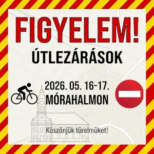 Figyelem! Útlezárások a hétvégén!