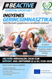 Folytatódik a BeActive Sporthét a mórahalmi EFI-vel