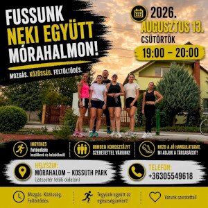 Fussunk neki együtt Mórahalmon!