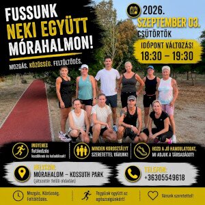 Fussunk neki együtt Mórahalmon!
