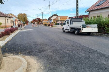 Hamarosan elkészül Mórahalom egyik legforgalmasabb útszakaszának felújítása