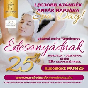 Virág helyett Spa Day?  Idén lepd meg édesanyádat fürdőbelépővel