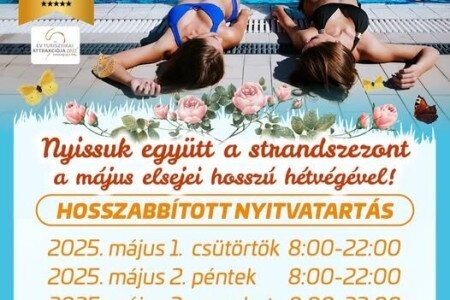 Itt a tavasz, indul a strandszezon!