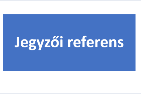 Jegyzői referens