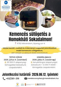 Kemencés sütögetés a Homokháti Sokadalmon!