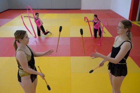 Kétszeres mórahalmi aranyérem a ritmikus sportgimnasztika diákolimpián