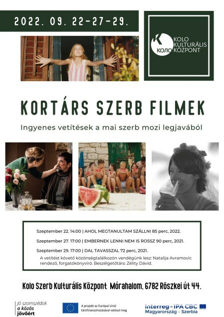 Kortárs szerb filmek a Kolo Központban