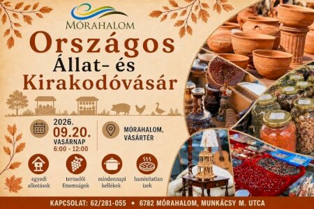Közeleg az ősz első mórahalmi vására
