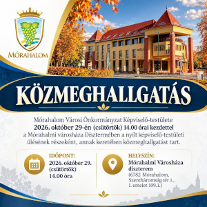 Közmeghallgatás Mórahalmon