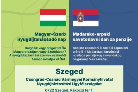 Magyar-Szerb Nyugdíjtanácsadó Nap 2025. 05. 27.