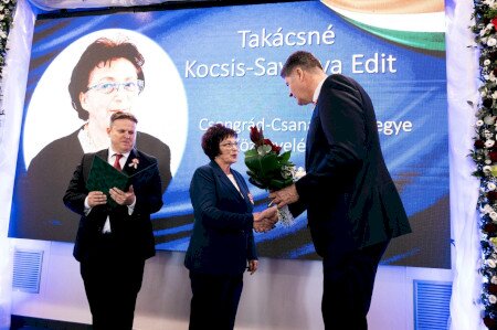 Mórahalmi díjazott a vármegye kitüntetettjei között