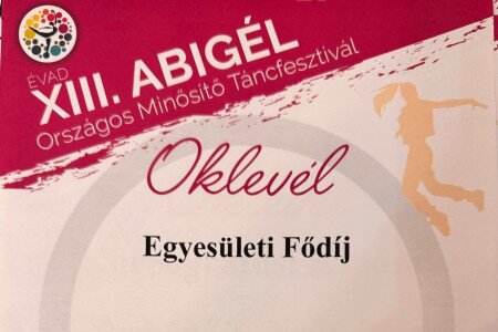 Mórahalmi sikerek a Abigél Orszàgos Minősítő Táncfesztiválon