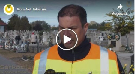 Mórahalmon is felkészítik a temetőt