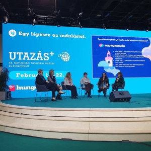 Mórahalom az Utazás Kiállítás színpadán!