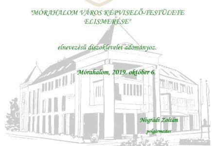 Mórahalom Város Képviselő-testületének Elismerése