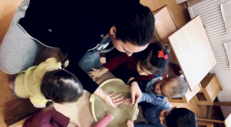 Nagy hangsúlyt fektetnek a környezeti nevelésre a mórahalmi bölcsődében