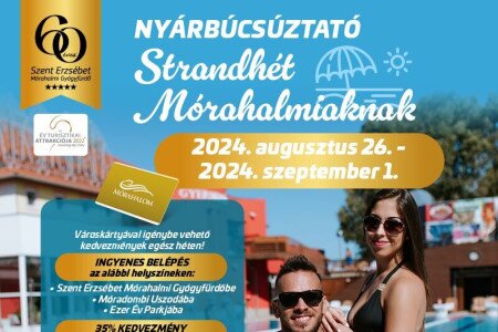 Nyárbúcsúztató strandhét mórahalmiaknak!
