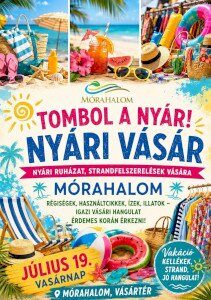 Nyári vásár Mórahalmon!