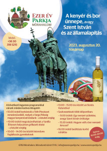 Nyárvégi élmények augusztus 20-án!