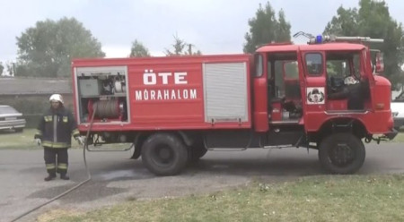 Országosan is kiemelkedő munkát végeznek a mórahalmi önkéntes tűzoltók (videó)