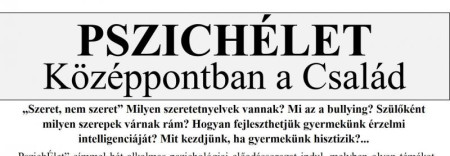 PszichÉlet előadássorozat Mórahalmon