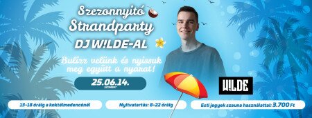 Szezonnyitó Strandparty