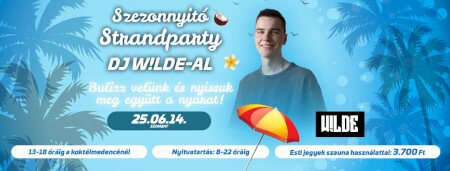Szezonnyitó Strandparty