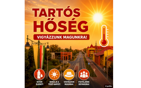 TARTÓS HŐSÉG - Az országos tisztifőorvos meghosszabbította a harmadfokú hőségriasztást