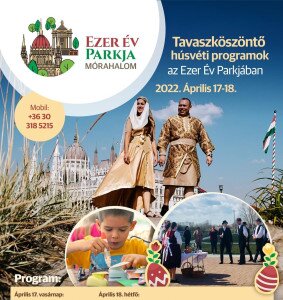 Tavaszköszöntő húsvéti programok az Ezer Év Parkjában + Buba buszos Húsvéti Városnézés