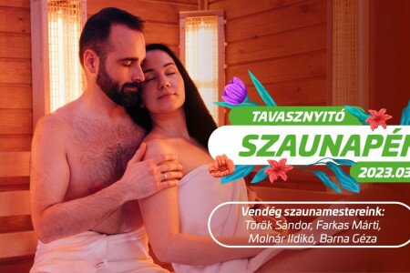 Tavasznyitó szaunapéntek
