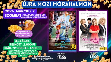 Újra mozi Mórahalmon