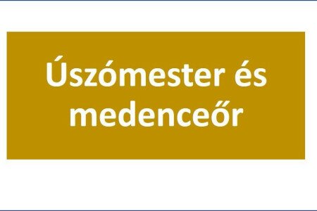 Úszómester és medenceőr