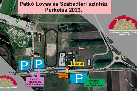Változik a parkolási rend a mórahalmi lovas színháznál