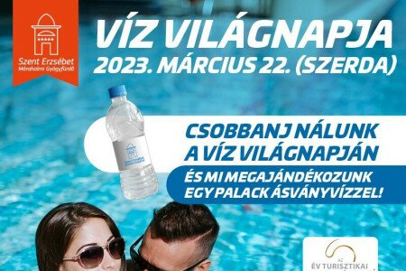 Víz világnapja a gyógyfürdőben