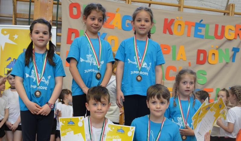Mórahalmi ugrókötelesek az ország legjobbjai között