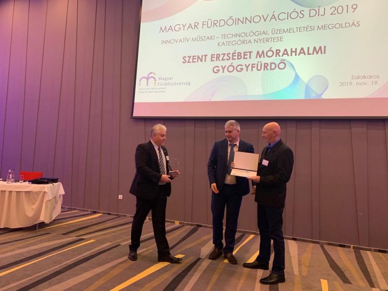 Hévíz, Mórahalom és Zalakaros a Magyar Fürdőinnovációs Díj nyertese