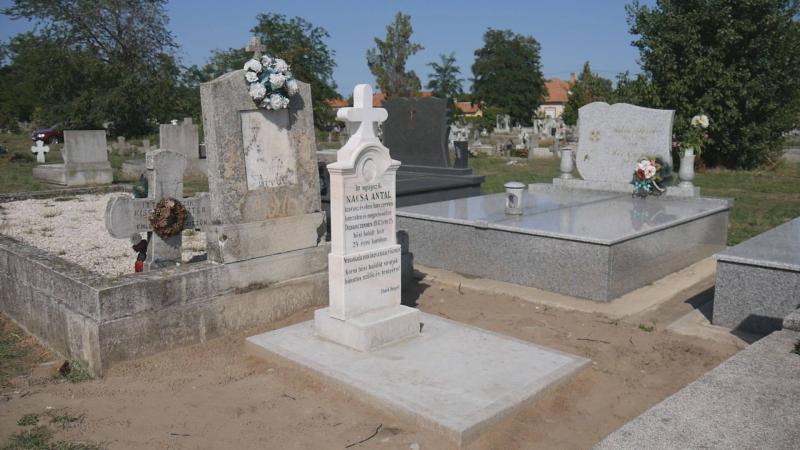 I. világháborús honvéd sírját újították fel Mórahalmon